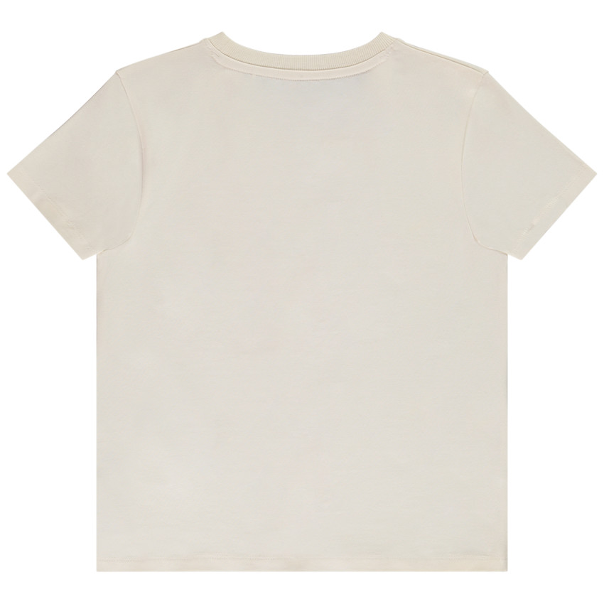 Κοντομάνικο μπλουζάκι με γράμματα σε bouclettes 3D για αγόρι 