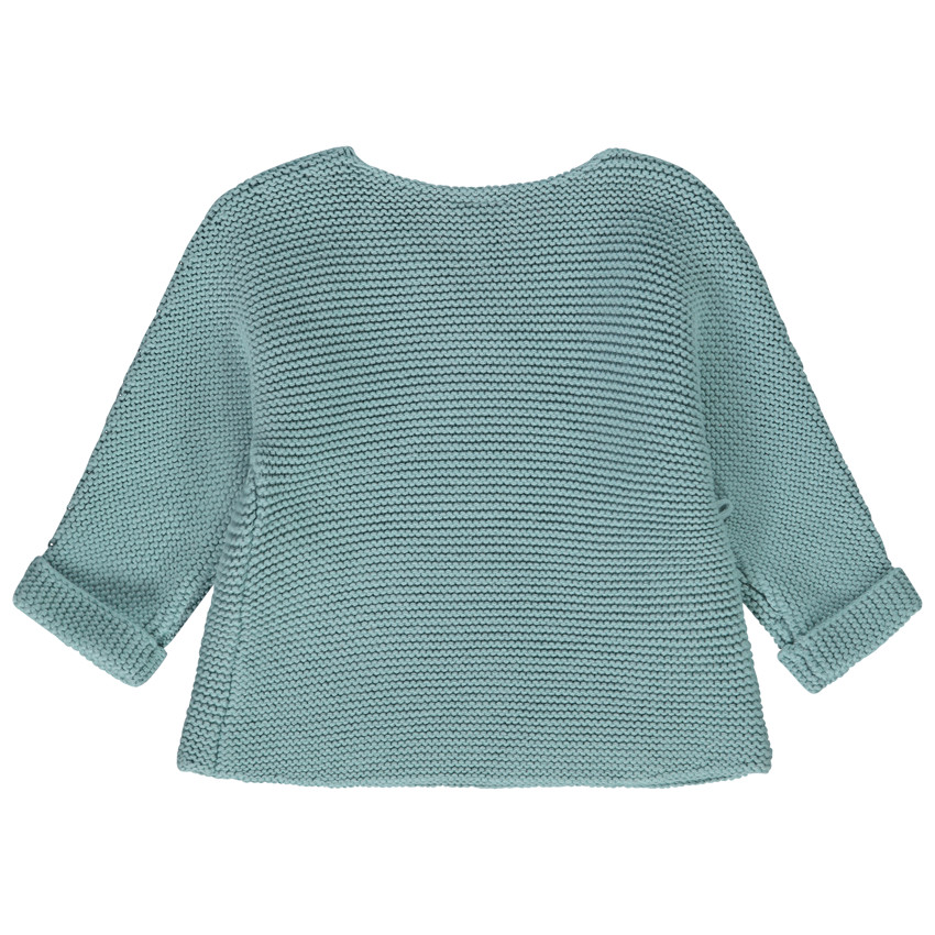 Ζακέτα πλεκτή effet cache-καρδιά για bebe αγόρι  Additional Ζακέτα πλεκτή effet cache-καρδιά για bebe αγόρι