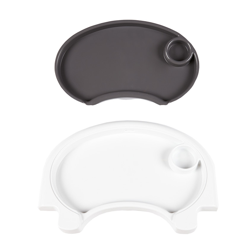 Καρέκλα φαγητού metal ανθρακί 