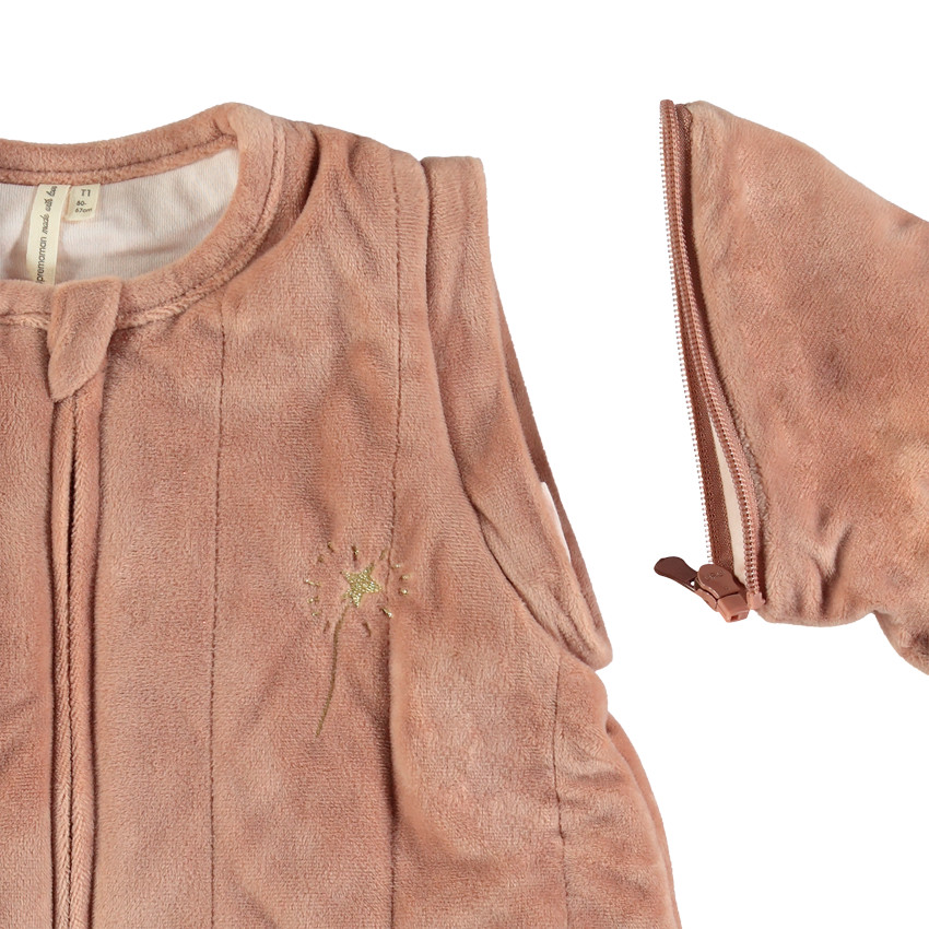 Υπνόσακος Με Μακριά Αφαιρούμενα Μανίκια Από Βελούδο Tog 3 