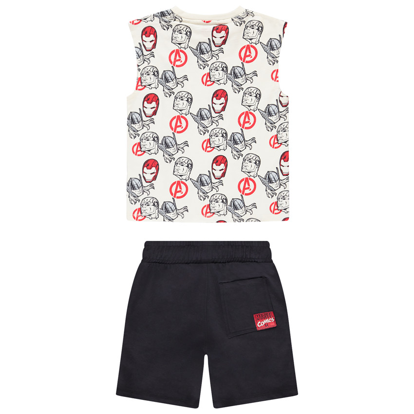 Σέτ με αμάνικο μπλουζάκι Avengers Marvel για αγόρι 