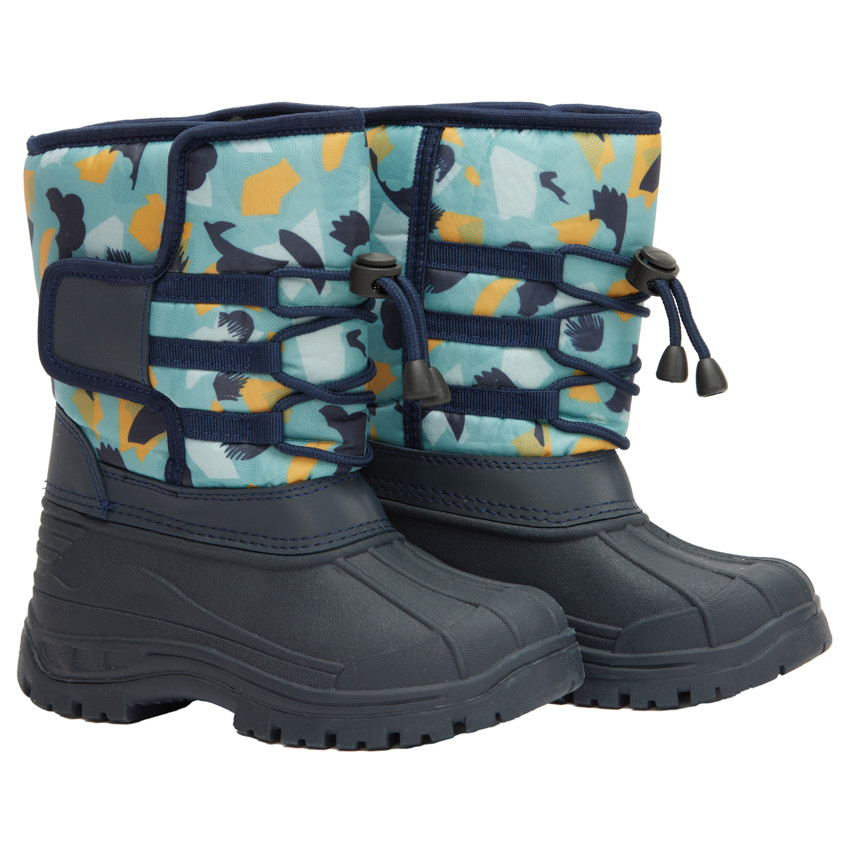 Αφού σκι με βέλκρο και γραφικό σχέδιο για μωρό αγόρι 