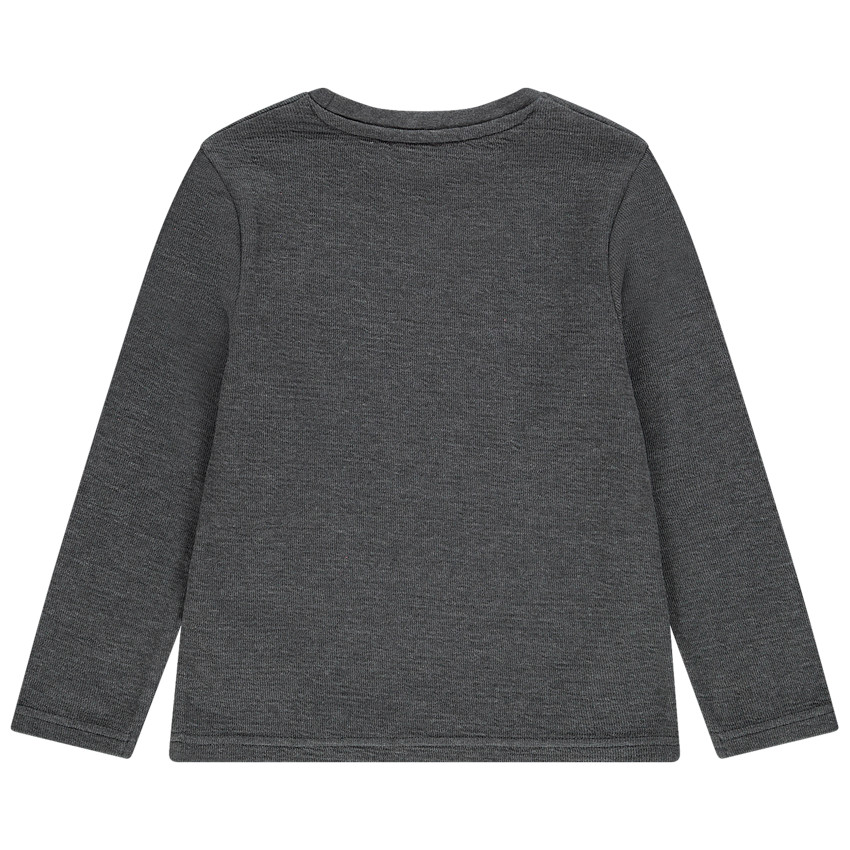 T-shirt μακρυμάνικο για αγόρι σχέδιο βουνά 