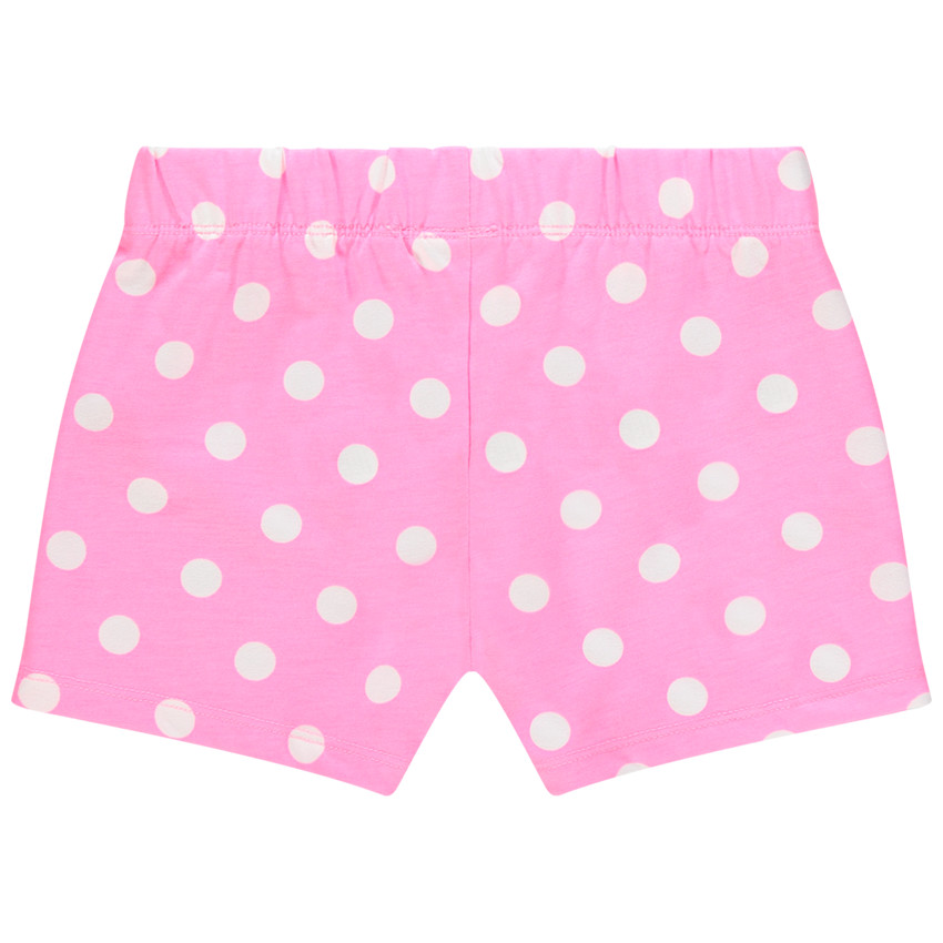 Πιτζάμα κοντή με σχέδιο Minnie Disney και σορτς με πουά 