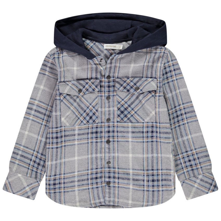 Πουκάμισο με καρό σχέδιο για αγόρι 