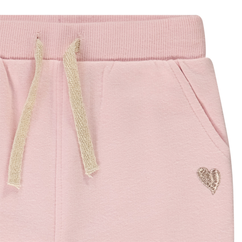 Φόρμα molleton μονόχρωμη για bebe κορίτσι 