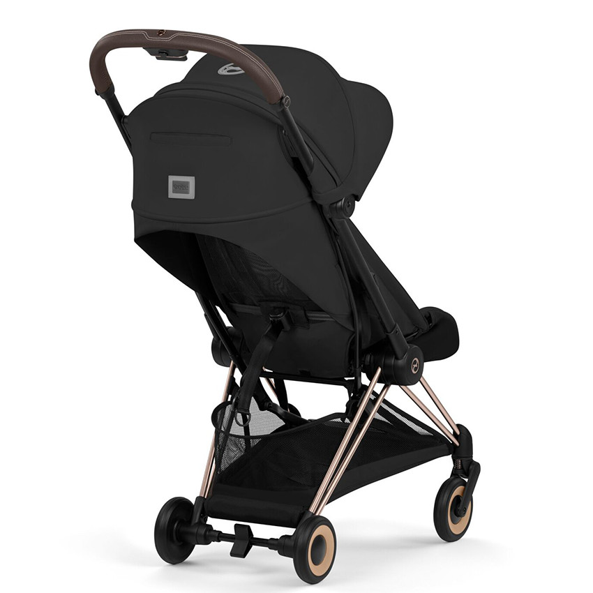 Poussette Canne Coya ultra-compacte 2026 Rose Gold/Sepia Black 