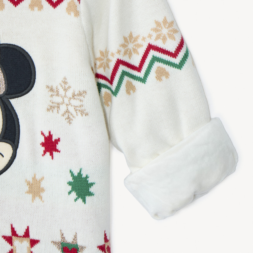 Pull de Noël Minnie Disney en tricot pour bébé fille 