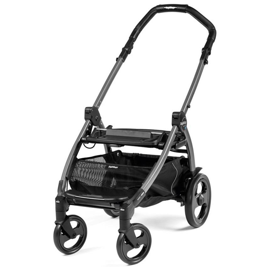 Σασί Peg-Perego Book 51 S Titania με τηλεσκοπική λαβή Μαύρο 