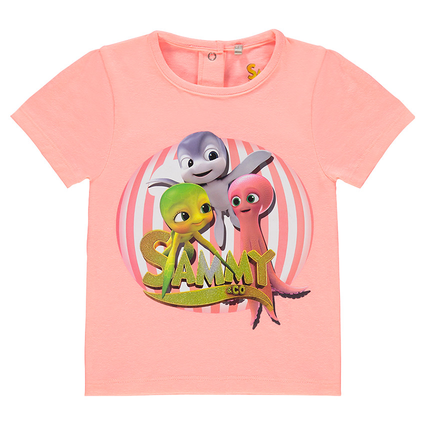 Tee-shirt manches courtes print Sammy & Co  