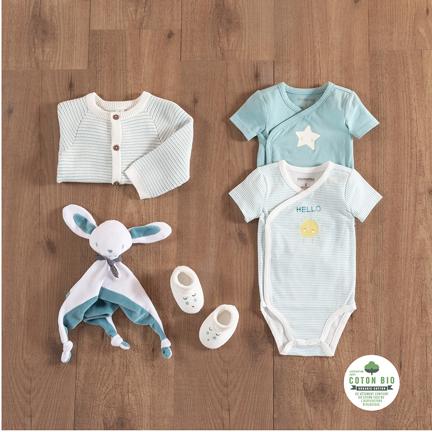 Σετ από 2 bodies κοντομάνικα με σχέδιο αστέρι και ήλιο  Additional Σετ από 2 bodies κοντομάνικα με σχέδιο αστέρι και ήλιο