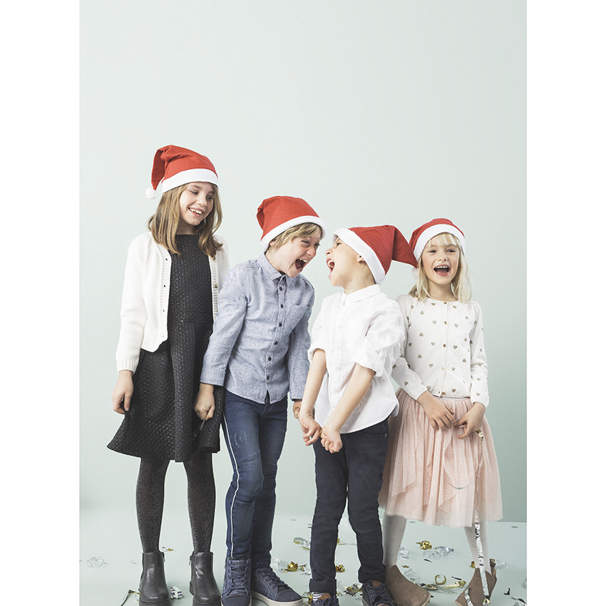 Junior - Robe sans manches forme patineuse en jacquard irisé  Additional Junior - Robe sans manches forme patineuse en jacquard irisé