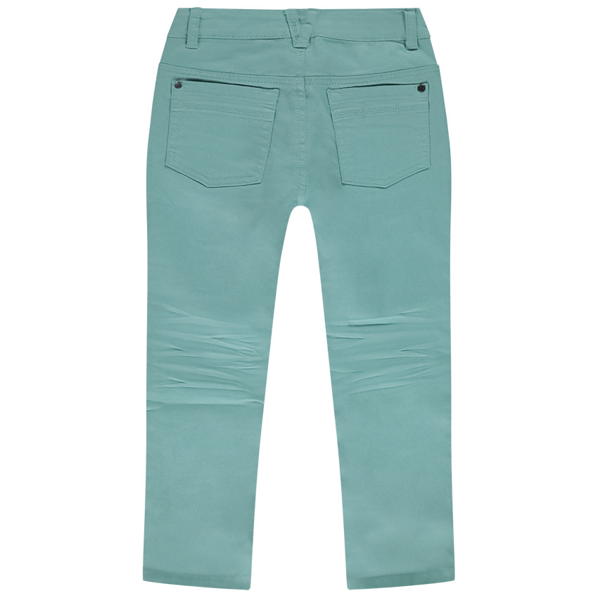 Παντελόνι slim twill μονόχρωμο για αγόρι  Additional Παντελόνι slim twill μονόχρωμο για αγόρι