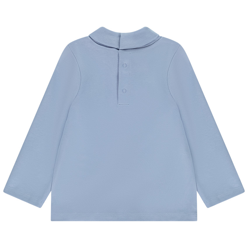 Αμάνικο πλεκτό μπλουζάκι με σχέδιο Αρκτικής για μωρό αγόρι 