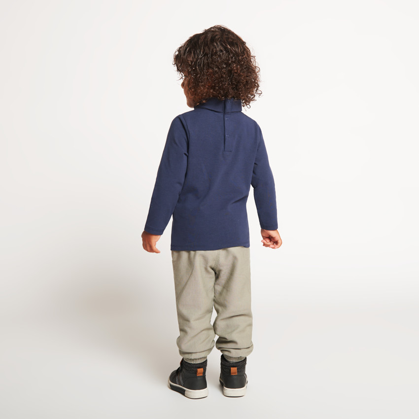 Σετ από 2 μπλουζάκια ζιβάγκο μονόχρωμα για bebe αγόρι 