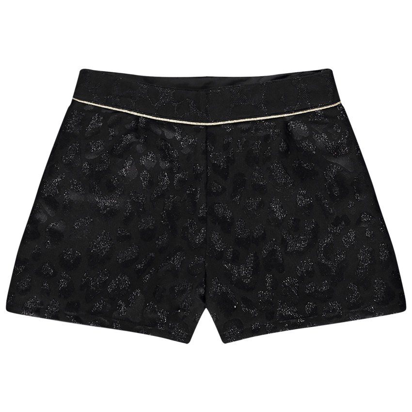 Σορτς γιορτής σε ιριδίζον jacquard για κορίτσι 