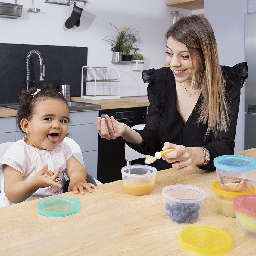 Σετ 5  Δοχείων Αποθήκευσης BadaBowls - 250ml 