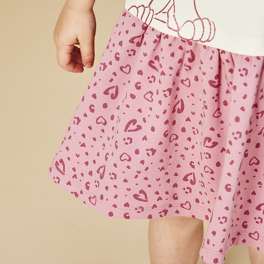 Φόρεμα effet 2-σε-1 Nala Disney με μαγικές παγιέτες για κορίτσι 