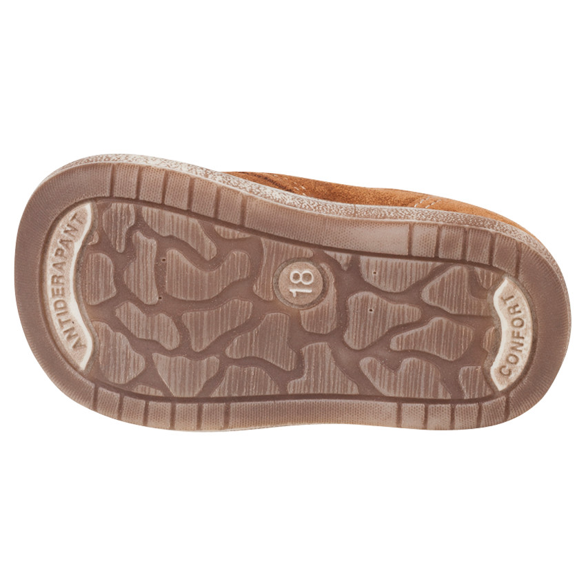 Μποτάκια από σουέτ δέρμα με κορδόνια 