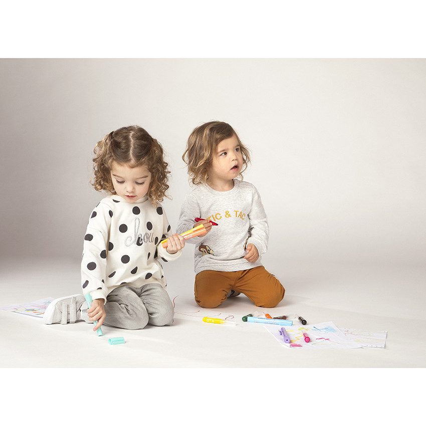 Φούτερ molleton σχέδιο Tic και  Tac Disney για bebe αγόρι 