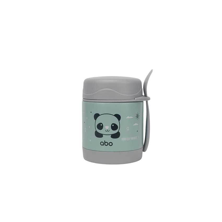 Θερμός φαγητού 300ml ΜΕ Κουταλοπίρουνο BORN TO BE PANDASTIC 