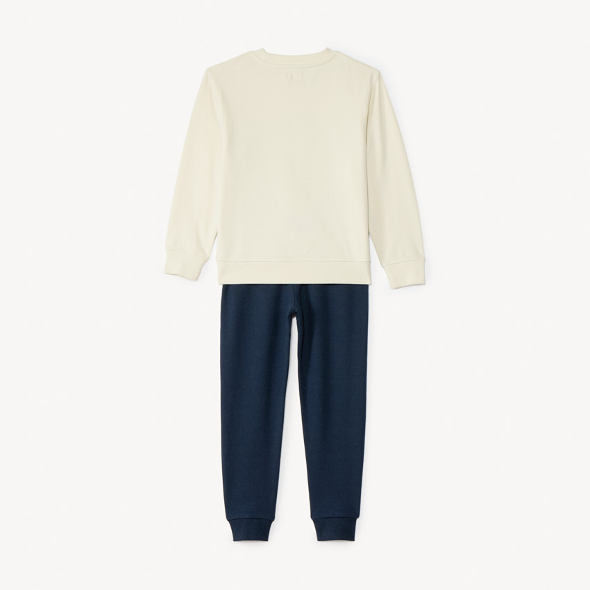 Σετ φόρμας από φανέλα με εκτύπωση για αγόρι 