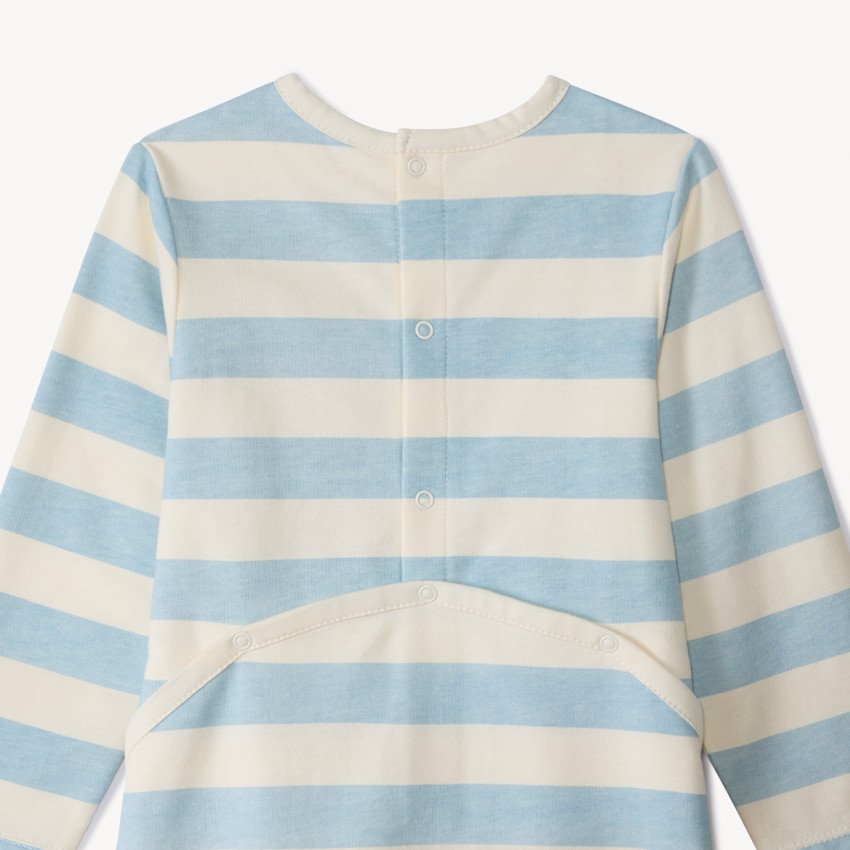 Lot de 2 dors-bien singe fantaisie en molleton pour bébé garçon avec ouvertures différentes selon l'âge 