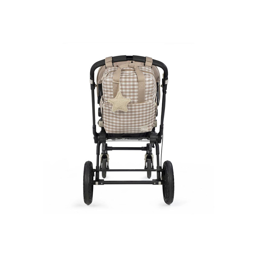 Walking Mum Rucksack Τσάντα Backpack Με Αλλαξιέρα Caetana Sand 