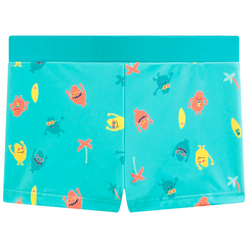 Boxer de bain imprimé monstres pour bébé garçon Main Boxer de bain imprimé monstres pour bébé garçon