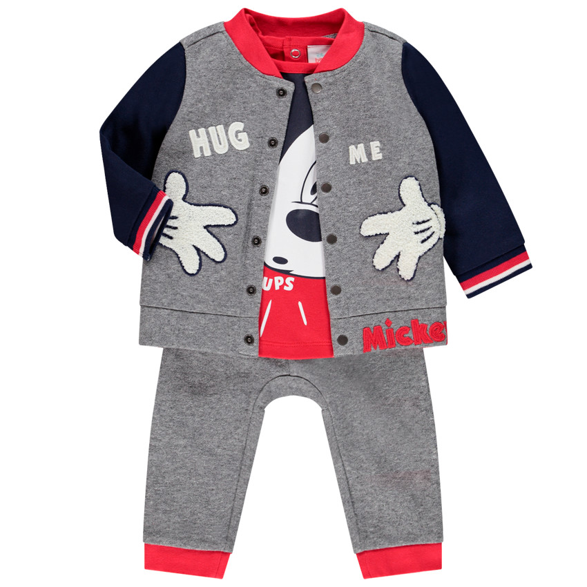 Σετ 3 κομμάτια σχέδιο Mickey Disney για bebe αγόρι 