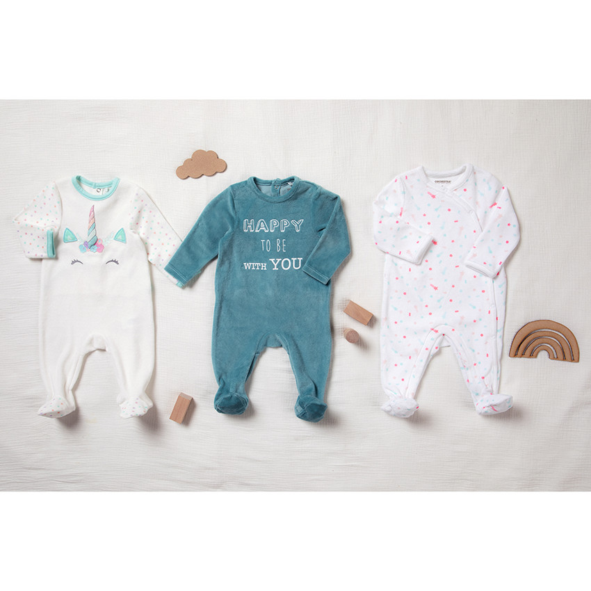 Φορμάκι βελουτέ με τύπωμα μονόκερος και παγιέτες   