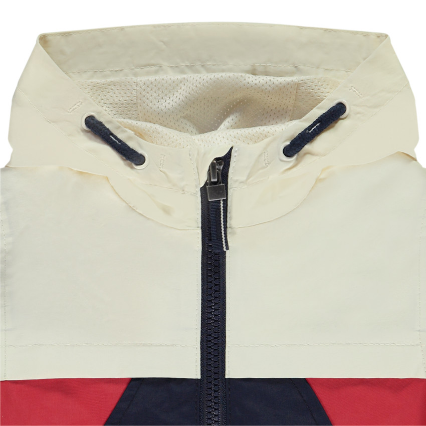 Αντιανεμικό retro effet color block για bébé αγόρι 