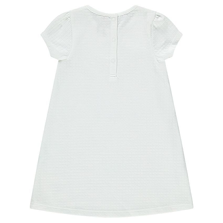 Robe manches courtes imprimée fantaisie 