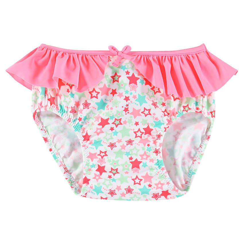 Culotte de bain à volant et imprimé étoiles Main Culotte de bain à volant et imprimé étoiles