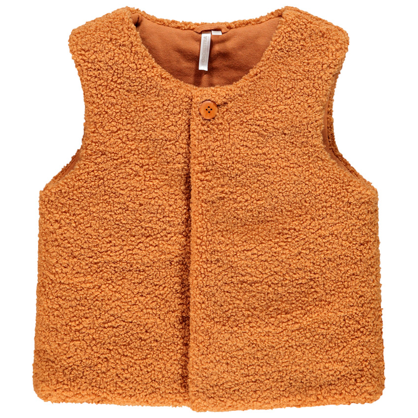 Ζακέτα αμάνικο  για bebe αγόρι 