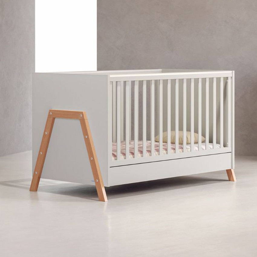 Κρεβάτι Οslo Φυσικό Εκρού  