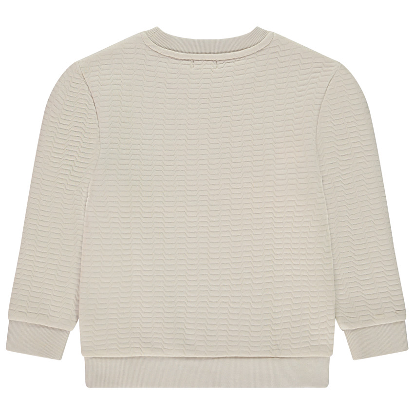 Φούτερ πλεκτό με φαντεζί σχέδιο για αγόρι 