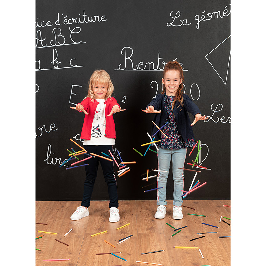 Slim τζιν με used όψη και μεταλλιζέ λωρίδες 