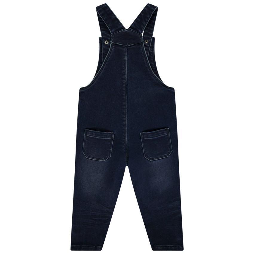 Μακρύ σορτσάκι εφέ τζιν με σήμα δεινόσαυρου για μωρό αγόρι 