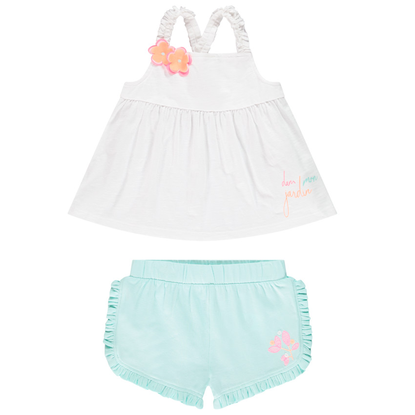 Ensemble de plage éponge pour bébé fille  Additional Ensemble de plage éponge pour bébé fille