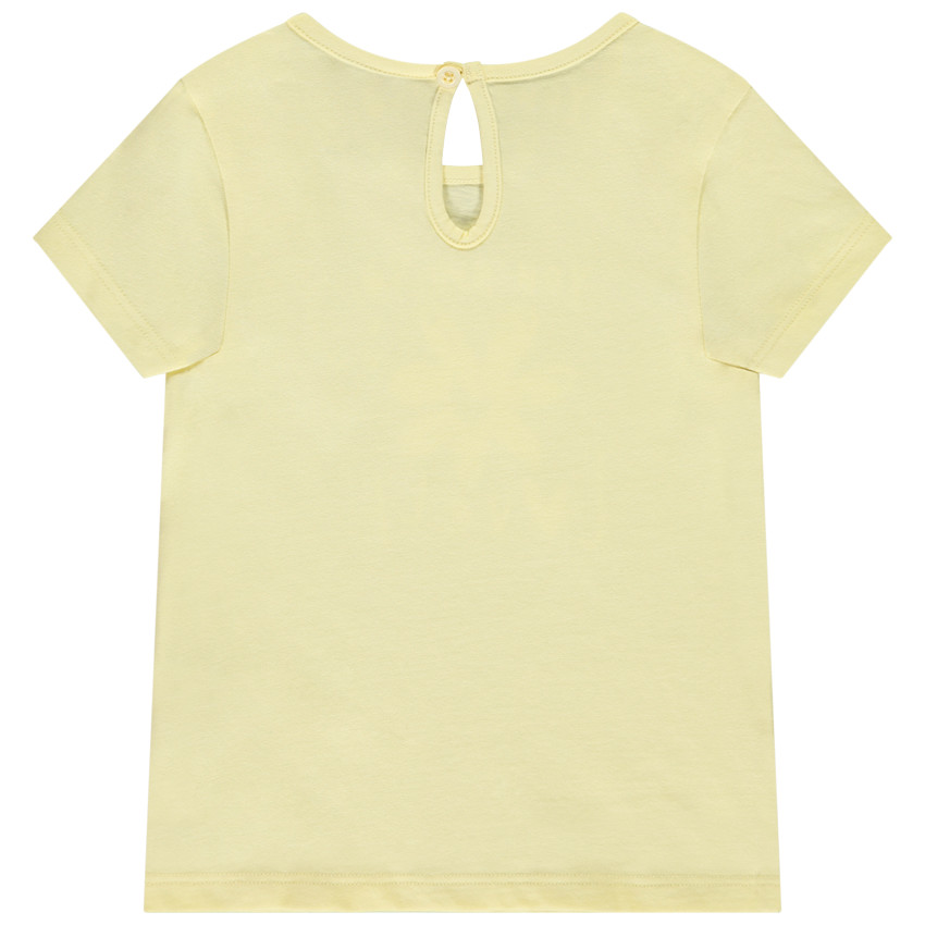 Κοντομάνικο μπλουζάκι με φαντεζί σχέδιο για bebe κορίτσι 