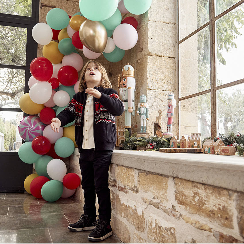 Jean slim uni pour garçon 