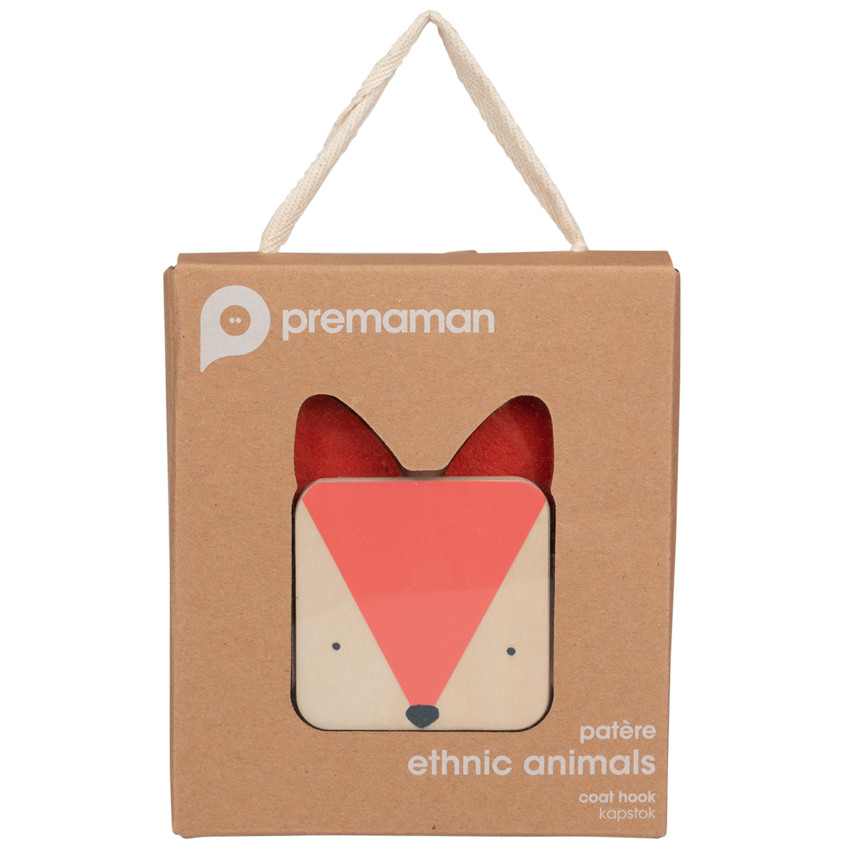 Porte manteau σε σχήμα αλεπούς 