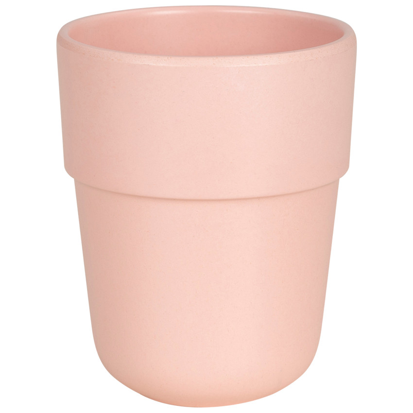 Ποτήρι από ίνες μπαμπού - Ροζ 