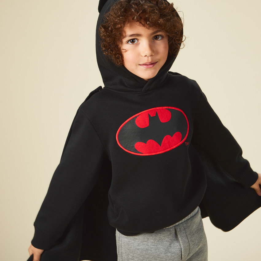 Σετ φόρμας παιχνιδιάρικο με κάπα Batman Warner για αγόρι 