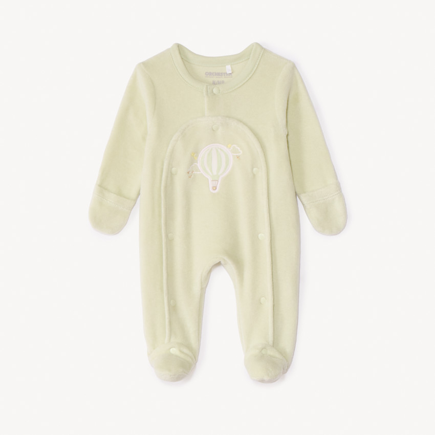 Φορμάκι βελουτέ με σχέδιο αερόστατο για πρόωρο μωρό 