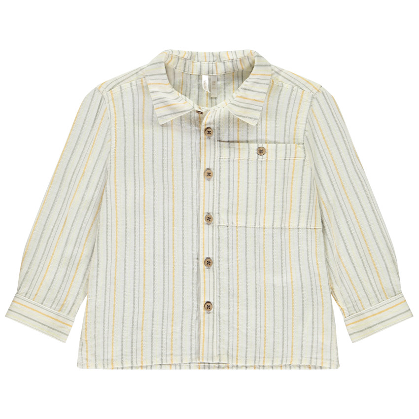 Πουκάμισο μακρυμάνικο ριγέ για bebe αγόρι 