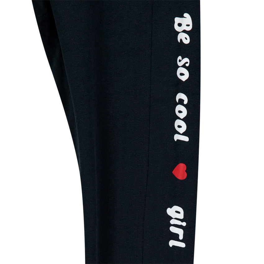 Jogging avec motifs brillants et pantalon à inscriptions printées  Additional Jogging avec motifs brillants et pantalon à inscriptions printées