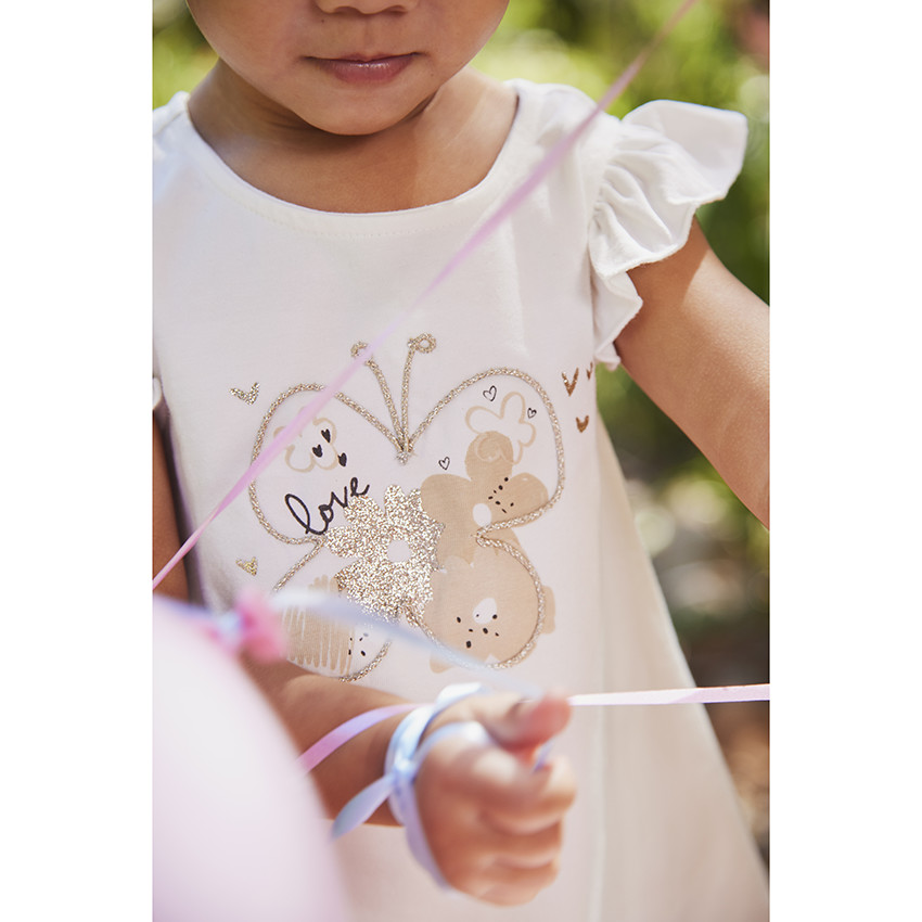 Σετ γιορτής τουνίκ + κολάν με σχέδιο για bebe κορίτσι  Additional Σετ γιορτής τουνίκ + κολάν με σχέδιο για bebe κορίτσι