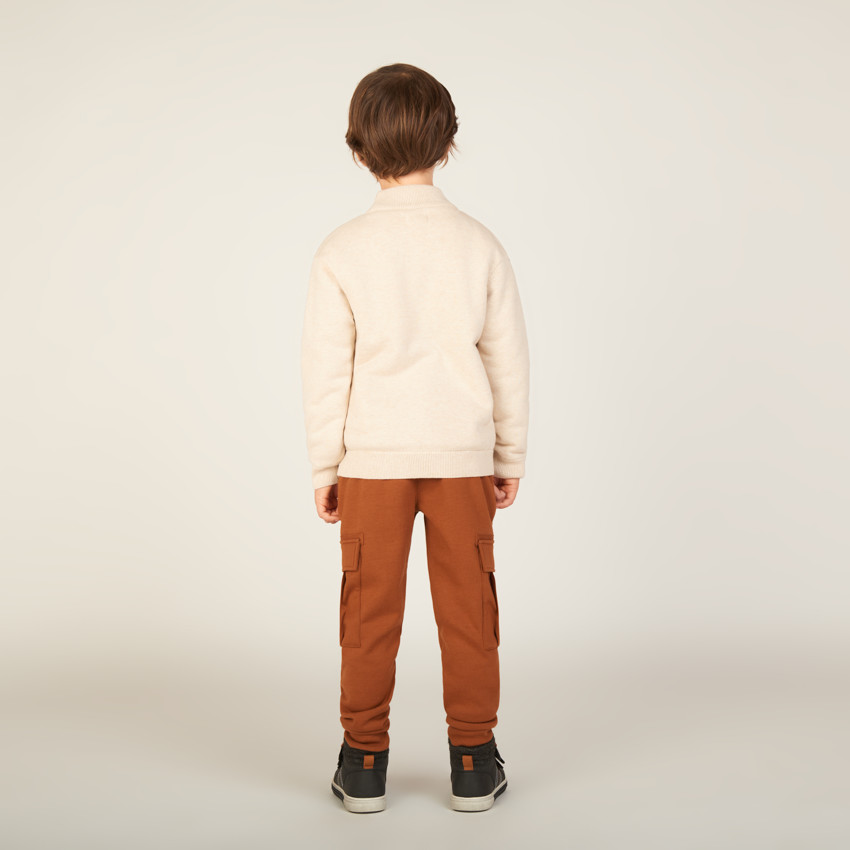 Jogging molleton doublé velours pour garçon 